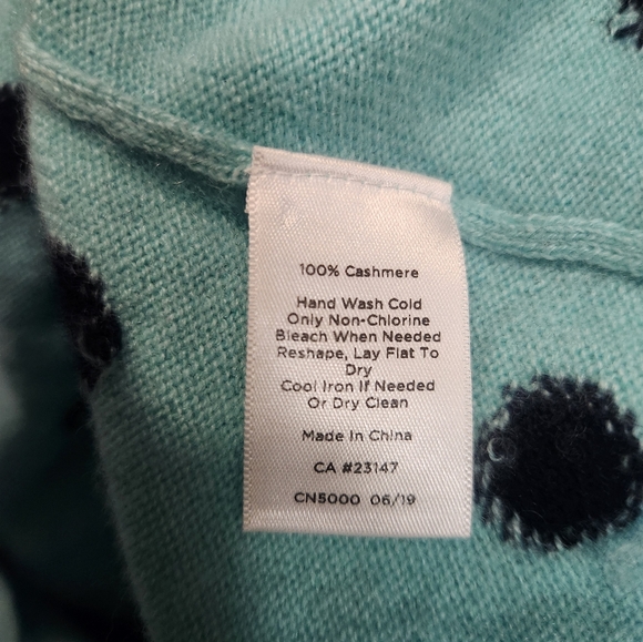 Cashmere Button Cuff Sweater - Picture 4 of 4